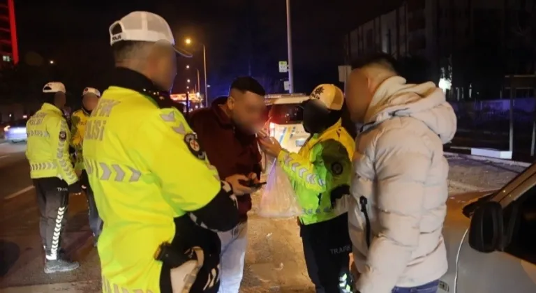 Konya'da Alkollü Sürücüye Ceza, Arkadaşından Tepkili Yorum