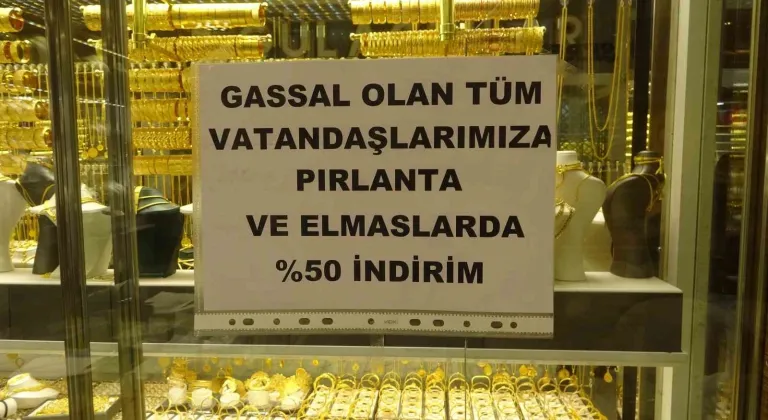 Gassal Dizisi Sonrası Elazığ'da Kuyumcudan Gassallara Yüzde 50 İndirimli Pırlanta ve Elmas Kampanyası