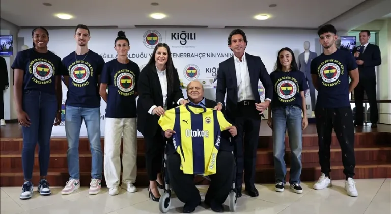 Fenerbahçe'nin resmi giyim sponsoru Kiğılı oldu