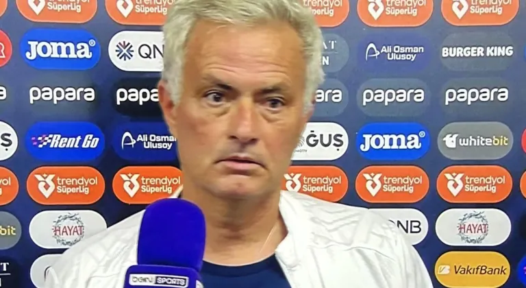 Jose Mourinho: “Trabzonspor’a karşı değil, Atilla’ya karşı oynadık”