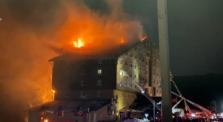 Kartalkaya Kayak Merkezi'ndeki Otel Yangınında 66 Kişi Hayatını Kaybetti, 51 Yaralı