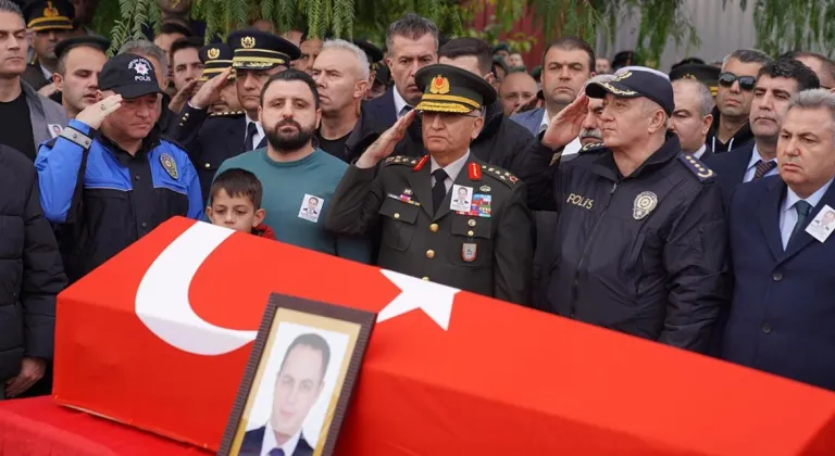 Şehit Polis Mehmet Tozun, Son Yolculuğuna Uğurlandı