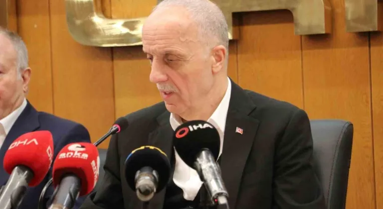 TÜRK-İŞ Başkanı Atalay: “Ülke büyüyorsa asgari ücretli de büyümeli”